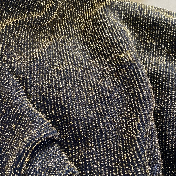 Mind Code Gold Mini Dress - Picture 2 of 8